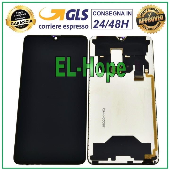 Écran LCD IPS pour Huawei Mate 20 HMA-L09 HMA-L29 Écran tactile en verre