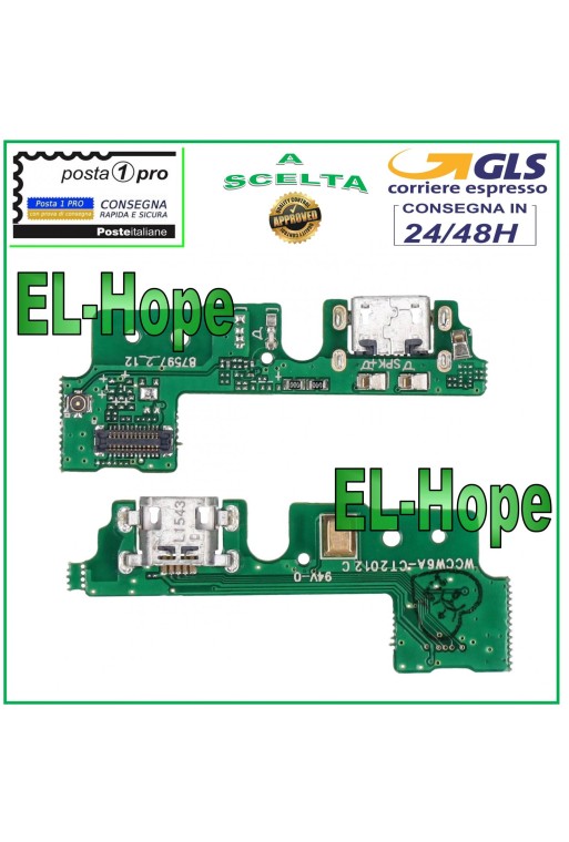 CONNECTEUR DE CHARGE MICRO USB POUR HONOR 6A DLI-AL10 PCB