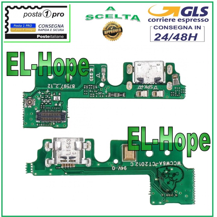 CONNECTEUR DE CHARGE MICRO USB POUR HONOR 6A DLI-AL10 PCB