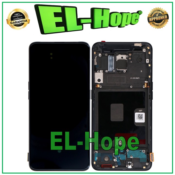 Écran LCD OLED + châssis pour Oppo Reno 4G CPH1917, e'cran tactile noir