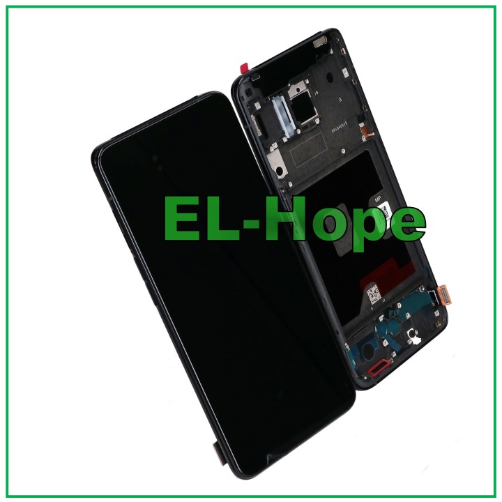 Écran LCD OLED + châssis pour Oppo Reno 4G CPH1917, e'cran tactile noir