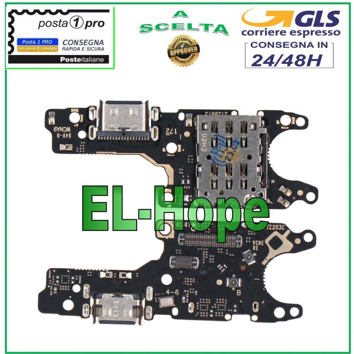 CONNECTEUR DE CHARGE HUAWEI NOVA 9 NAM-AL00 LX9 MICROPHONE TYPE C STATION DE CHARGE