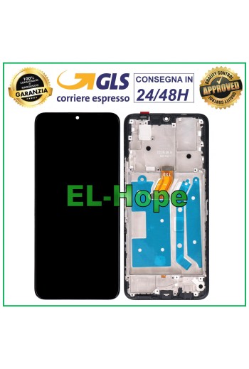 Écran LCD + cadre pour Honor X7 CMA-LX1 LX2 LX3 Écran tactile en verre noir