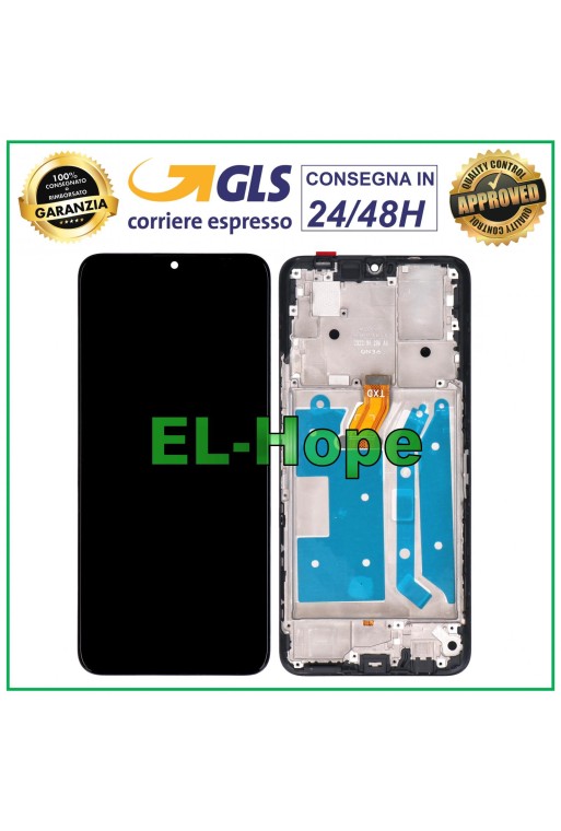 Écran LCD + cadre pour Honor X7 CMA-LX1 LX2 LX3 Écran tactile en verre noir