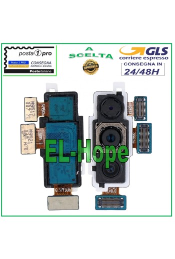 CAMÉRA ARRIÈRE FLAT FLEX POUR SAMSUNG GALAXY A70 SM-A705F SM-A705 CAMÉRA ARRIÈRE