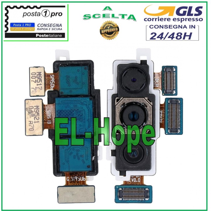 CAMÉRA ARRIÈRE FLAT FLEX POUR SAMSUNG GALAXY A70 SM-A705F SM-A705 CAMÉRA ARRIÈRE
