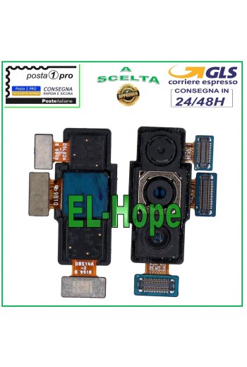 CAMÉRA ARRIÈRE FLAT FLEX POUR SAMSUNG GALAXY A50 SM-A505F SM-A505 CAMÉRA ARRIÈRE