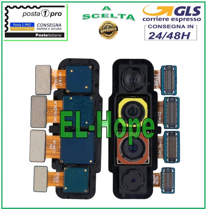 CAMÉRA ARRIÈRE FLAT FLEX POUR SAMSUNG GALAXY A9 2018 SM A920 A920F