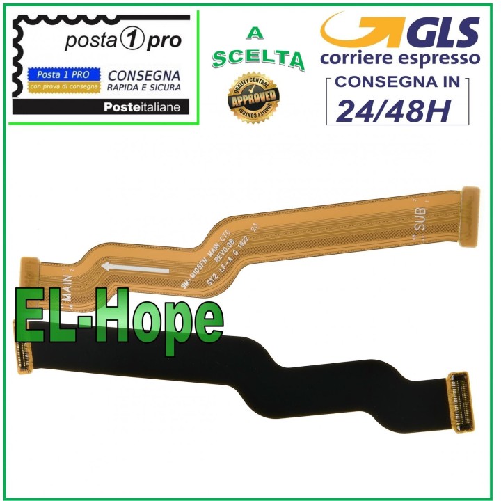Connecteur de carte me're plat et flexible pour Samsung Galaxy A10 SM-A105F