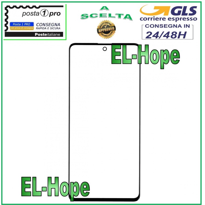 Vitre avant de remplacement pour Samsung Galaxy Note 10 Lite SM-N770F