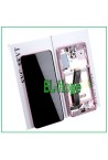 Cadre d origine, e'cran tactile rose pour Samsung S20 SM-G980 G981 (GH82-22131D)