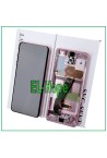 Cadre d origine, e'cran tactile rose pour Samsung S20 SM-G980 G981 (GH82-22131D)