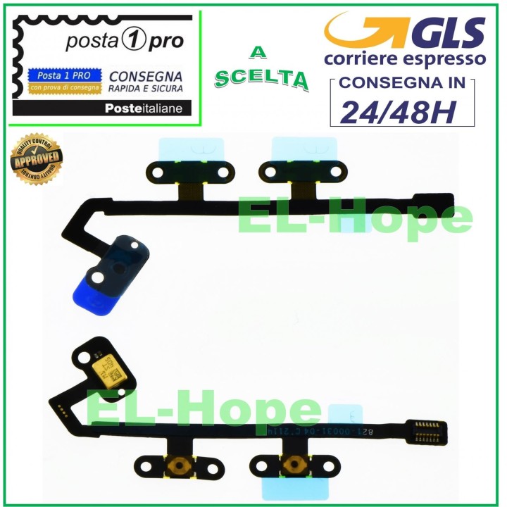 BOUTONS DE VOLUME PLATS ET FLEXIBLES POUR APPLE IPAD 6 AIR 2 BOUTON DE COMMUTATION