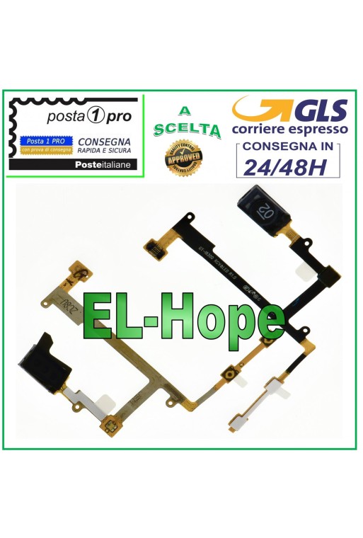 Touches de volume flexibles plates pour haut-parleur audio Samsung Galaxy S3 Neo GT I9301 I9300