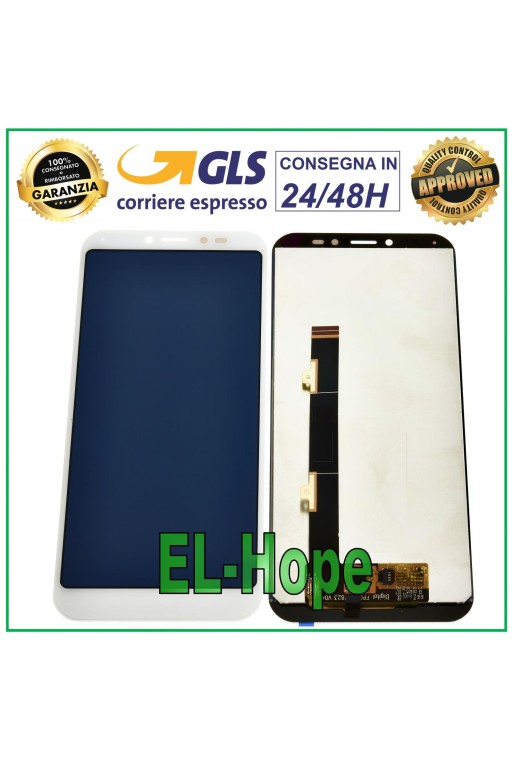 Écran LCD tactile blanc pour Alcatel 1S 2019 OT 5024 5024D 5024F