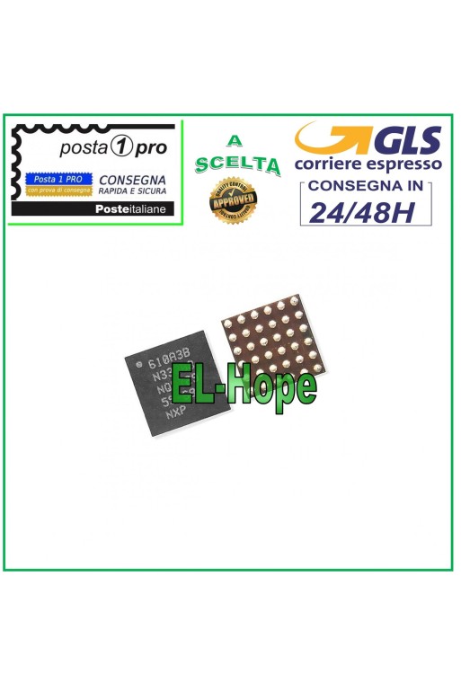 Contrôleur de charge U2 610A3B IC pour iPhone 5C, 5S, 6, 6+, 6S, 6S+ PLUS