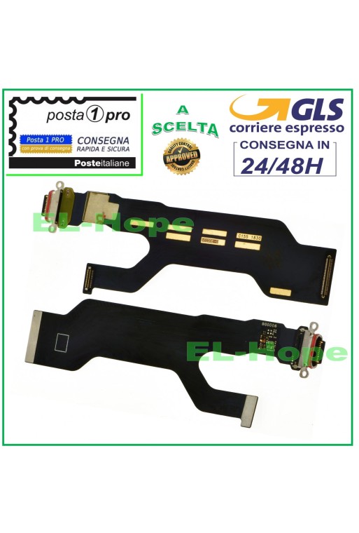 Câble plat flexible avec connecteur de charge USB pour station de charge OPPO Reno Find X Type C