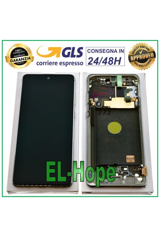 Écran LCD d origine Samsung Galaxy Note 10 Lite SM-N770 F Écran tactile Argenté