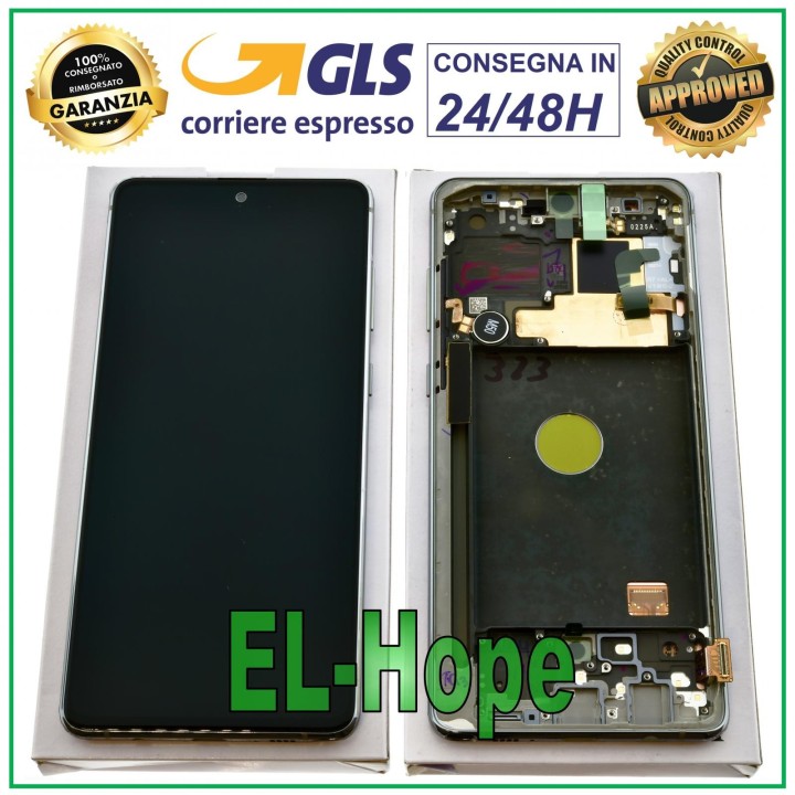 Écran d origine Samsung Note 10 Lite SM-N770 F tactile argent GH82-22055B