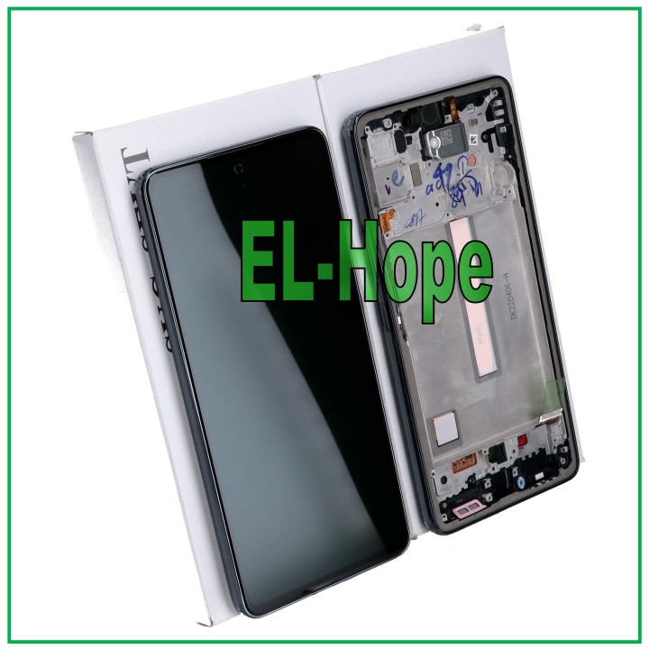 Écran tactile LCD d origine pour Samsung A53 5G SM A536 A536B, cadre noir, GH82-28024A
