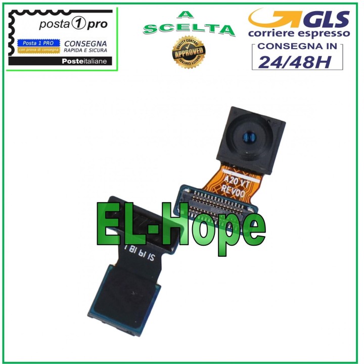 CAMÉRA FRONTALE FLEXIBLE SAMSUNG GALAXY A20E SM A202F CAMÉRA FRONTALE AVANT