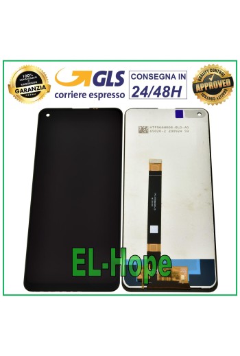 Écran LCD tactile noir pour LG K51S (LMK510EMW/LMX510)