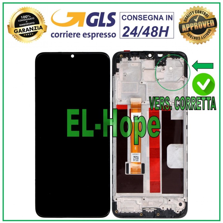 Écran LCD tactile en verre pour Oppo A9 2020 (CPH1937, CPH1939, CPH1941)
