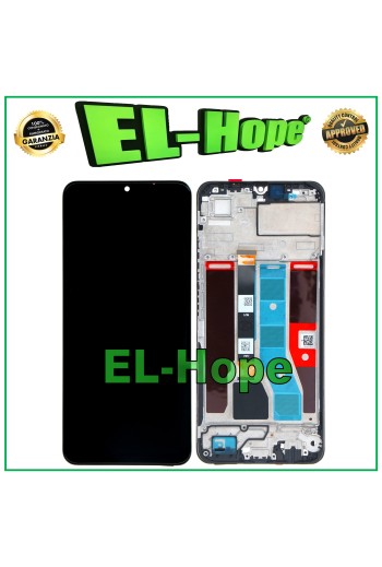 Écran LCD tactile noir pour Oppo Realme Note 50 RMX3834
