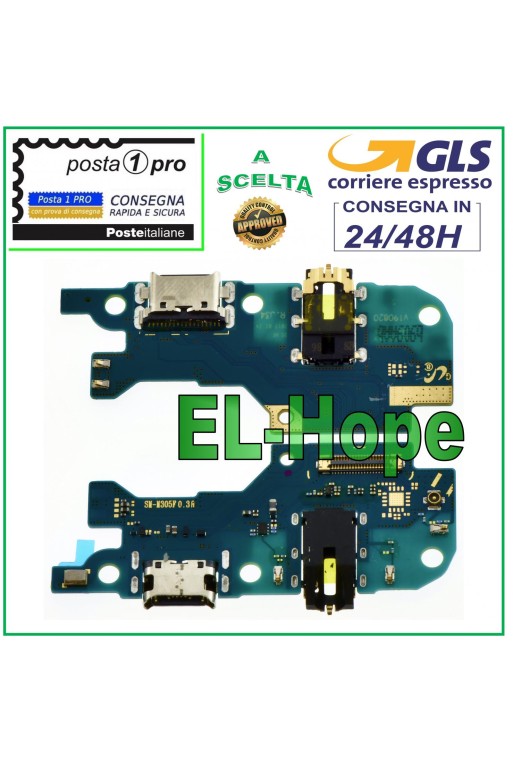 CONNECTEUR DE CHARGE SAMSUNG GALAXY M30 SM-M305F MICROPHONE STATION DE CHARGE TYPE-C 