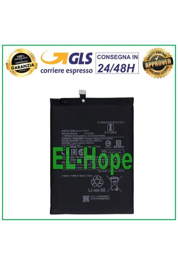 Batterie BM54 pour Xiaomi Redmi Note 9T 5G M2007J22 5000 mAh, équivalente à l originale