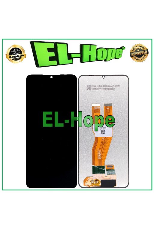 Écran LCD tactile noir pour Samsung Galaxy A05 SM-A055
