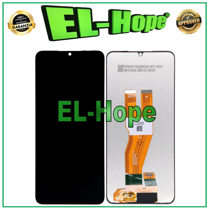 Écran LCD tactile noir pour Samsung Galaxy A05 SM-A055