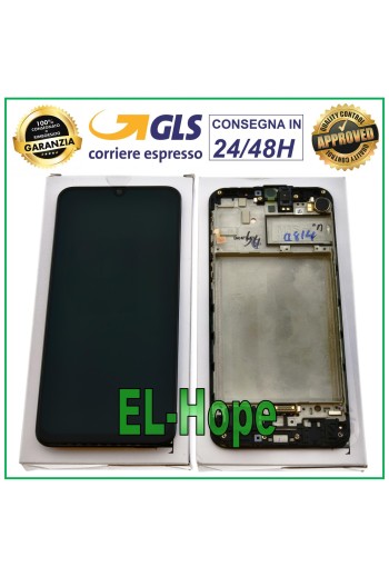 Écran LCD + cadre d origine Samsung Galaxy M21 SM-M215F Écran tactile 6,4 Noir