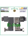 Lecteur de carte double SIM + Micro SD Motorola Moto G2 Flex Slot Lecteur de carte Nano Card