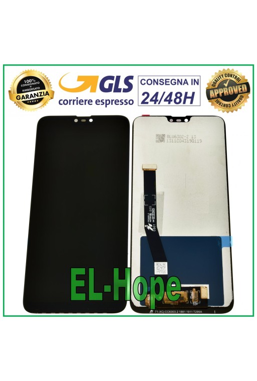 Écran LCD tactile noir pour ASUS Zenfone Max Plus M2 ZB634KL