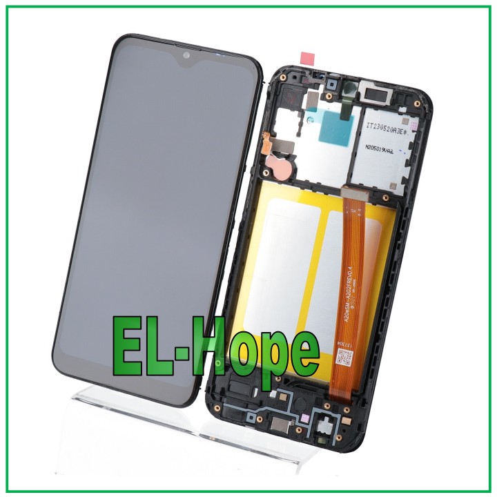 Cadre d e'cran LCD pour Samsung Galaxy A20E SM A202F, e'cran tactile assemble'