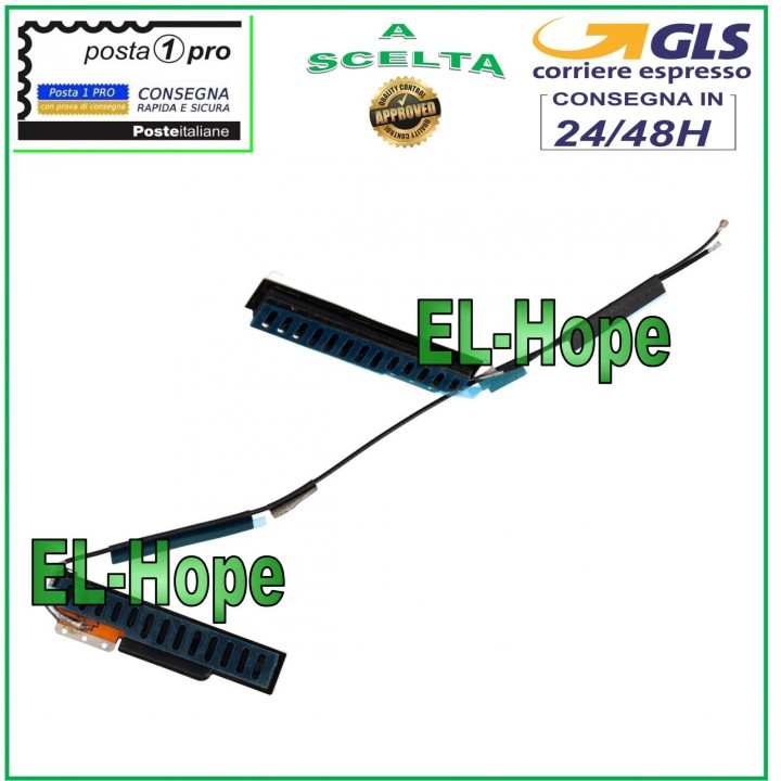 ANTENNE PLATE Wi-Fi CÂBLE COAXIAL SANS FIL WIFI APPLE iPad 6 Air 2 A1566 A1567