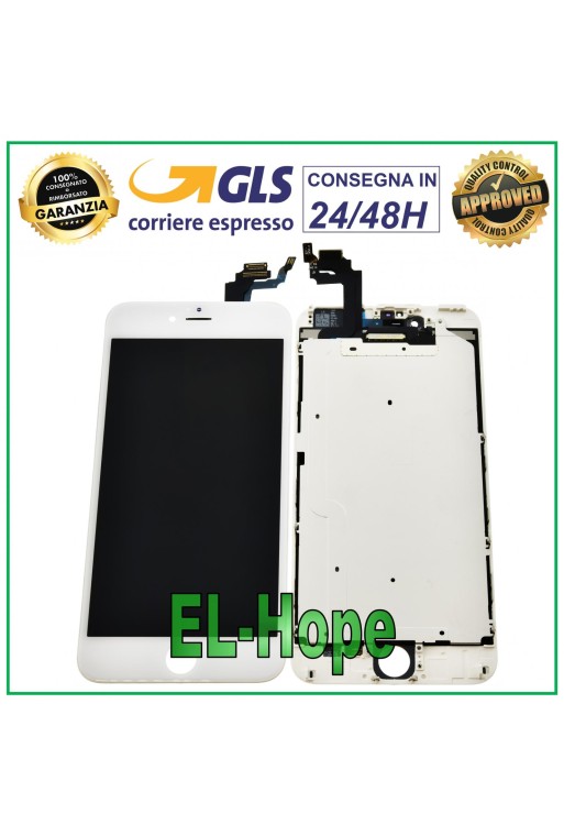 ÉCRAN LCD POUR APPLE IPHONE 6 PLUS ÉCRAN TACTILE EN VERRE BLANC ÉGAL À L ORIGINAL