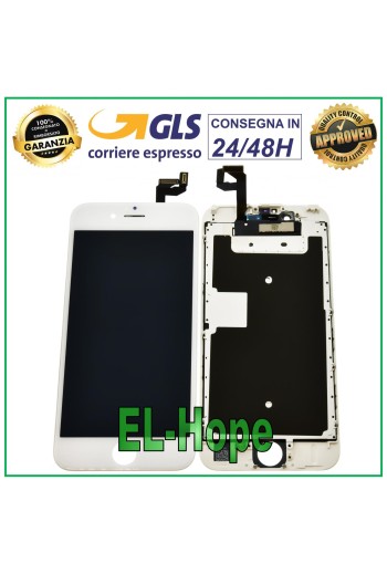 ÉCRAN LCD POUR APPLE IPHONE 6S ÉCRAN TACTILE EN VERRE BLANC ÉGAL À L ORIGINAL