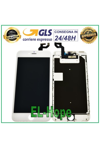Écran LCD tactile en verre blanc pour Apple iPhone 6S Plus, identique à l original