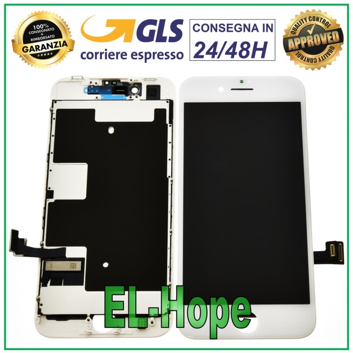 Écran LCD tactile blanc pour Apple iPhone 8 8G, identique a' l original