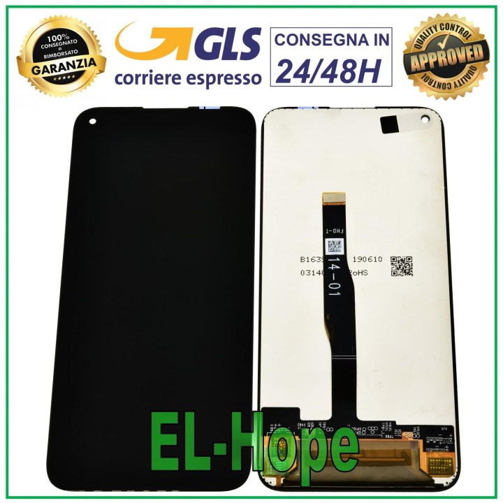 Écran LCD tactile noir pour Huawei P20 Lite 2019 GLK-LX1 Nova 5i