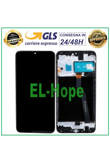 Cadre d affichage LCD d origine Samsung Galaxy A10 SM-A105F Écran tactile en verre