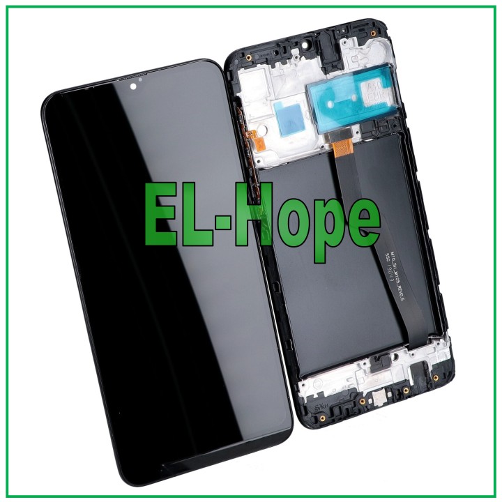 Écran LCD + cadre LCD pour Samsung Galaxy A10 SM A105F, e'cran tactile en verre