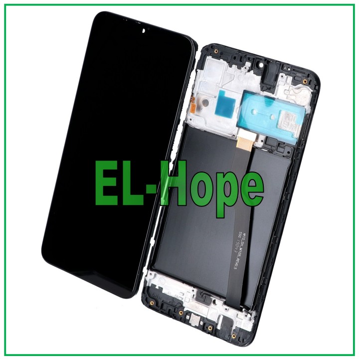Écran LCD + cadre LCD pour Samsung Galaxy A10 SM A105F, e'cran tactile en verre