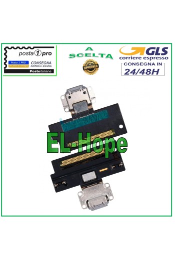 Connecteur de charge plat flexible noir pour Apple iPad Pro 10,5 A1701 A1709