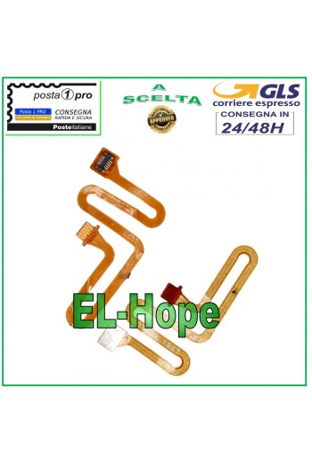 Câble plat flexible pour capteur d empreintes digitales pour Huawei P30 Lite MAR-LX1