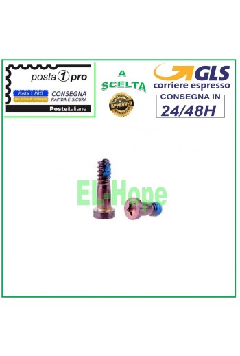 PAIRE DE 2 VIS PENTALOBE LCD IPHONE 4 4S 5 5S 5C SE 6 6S 6+ 7 7+ 8 8+ PLUS ROSE
