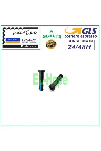 PAIRE DE 2 VIS PENTALOBE LCD IPHONE 4 4S 5 5S 5C SE 6 6S 6+ 7 7+ 8 8+ PLUS NOIR