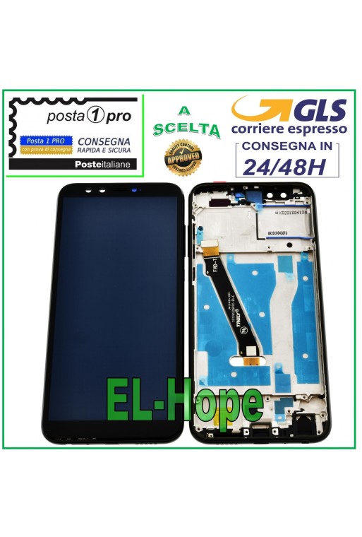 Écran tactile LCD pour Huawei Honor 9 Lite (LLD-L31, AL00, AL09) Noir